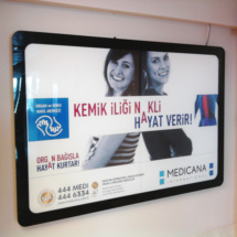 Pleksi Işıklı Bilboard